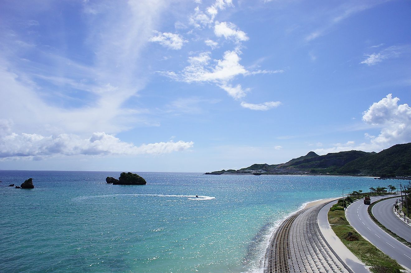 The Okinawa Prefecture, the southernmost prefecture of Japan.