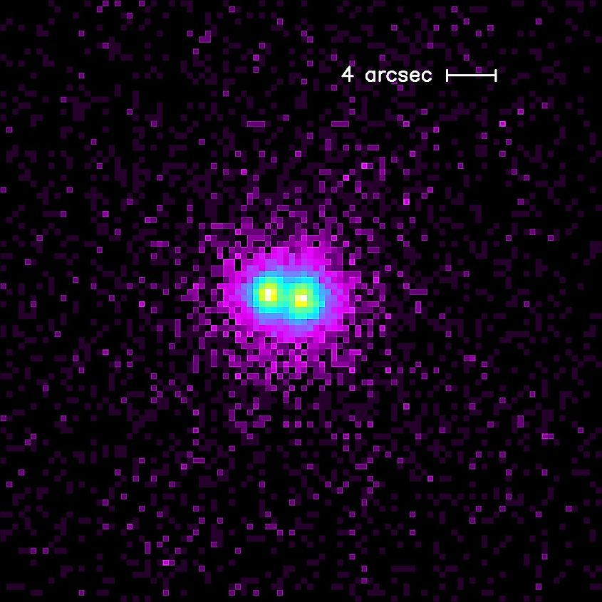 An x-ray picture of a neutron star binary system