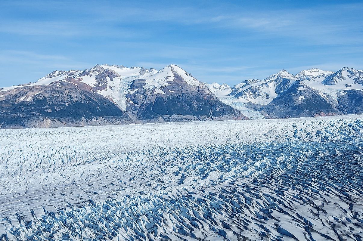 The spectacle of snow-capped mountain peaks and permanent glaciers are part of what leaves tourists breathless in Chile's Parque Nacional Torres del Paine.