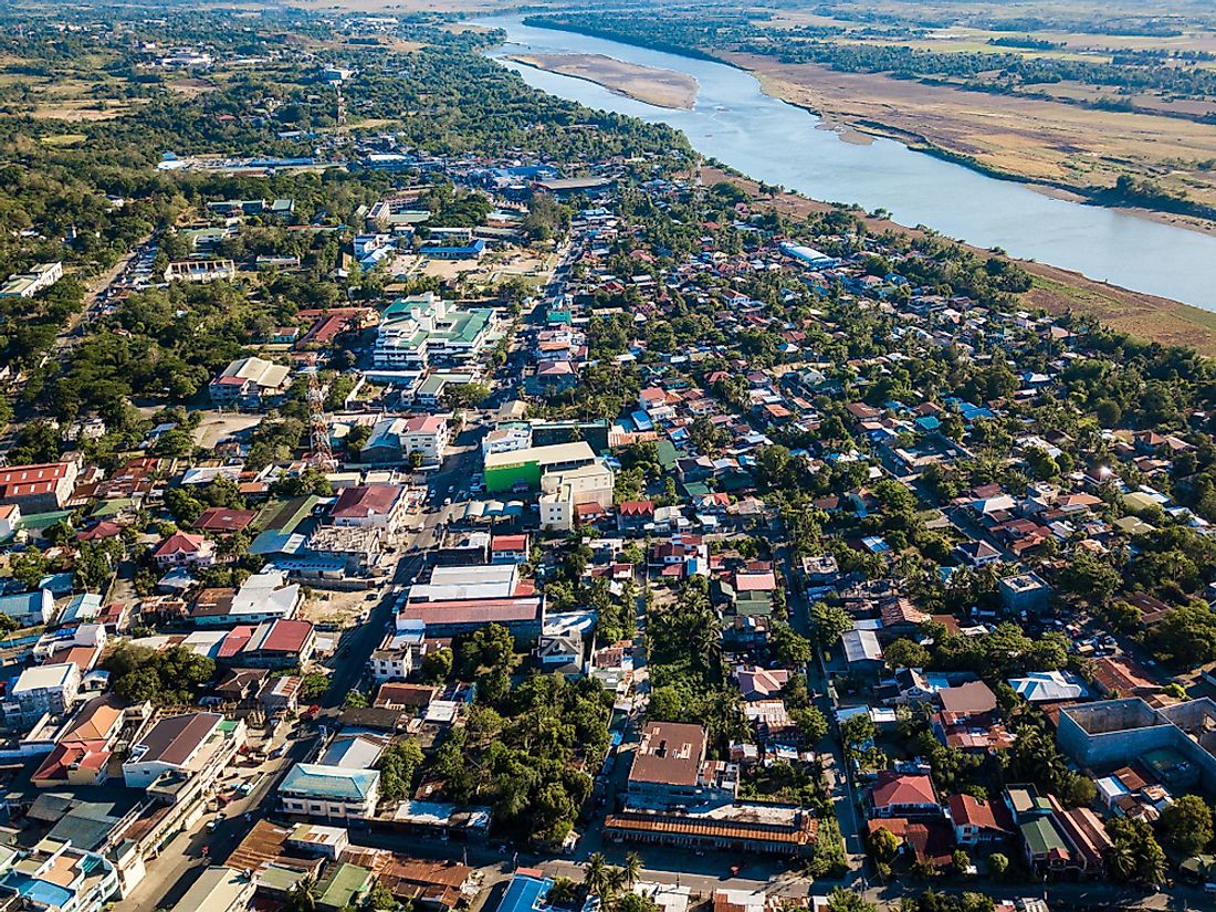 The Cagayan River in the Philippines. 