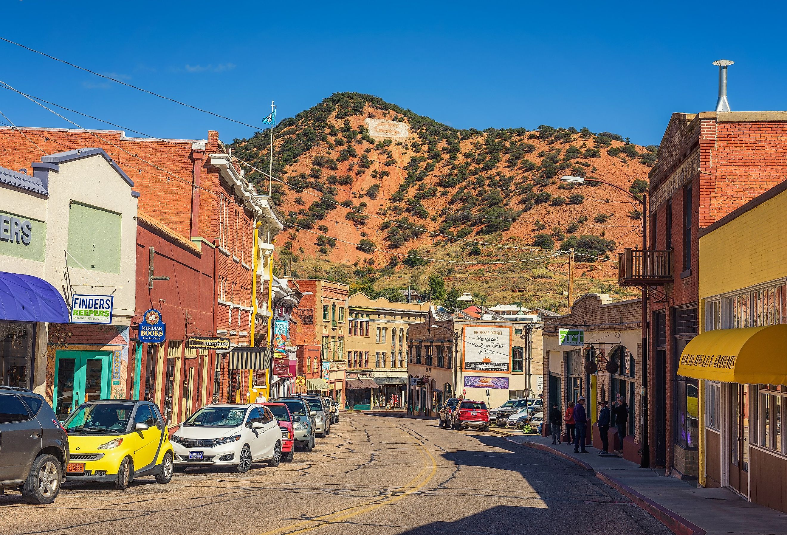 Downtown streets of Bisbee, Arizona. Image credit Nick Fox via Shutterstock