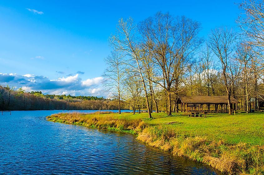 Wall Doxey State Park in Holly Springs, Mississippi