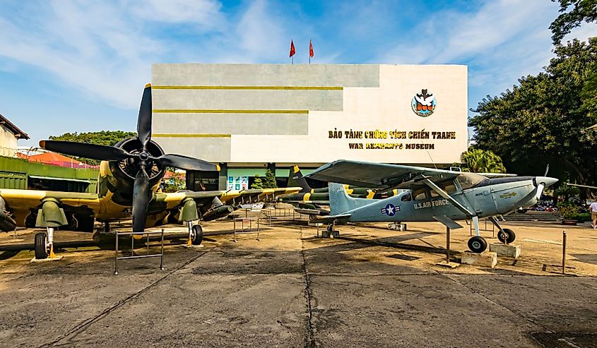 War Remnants Museum in Ho Chi Minh City, Vietnam