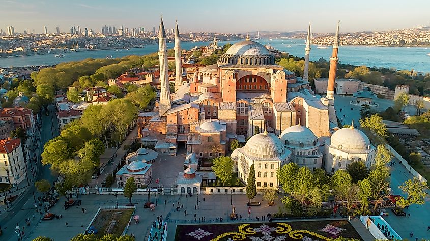 Hagia Sophia (Ayasofya) in Istanbul, Turkey