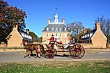 The Governors Palace in Colonial Williamsburg, Virginia. Editorial credit: StacieStauffSmith Photos / Shutterstock.com.