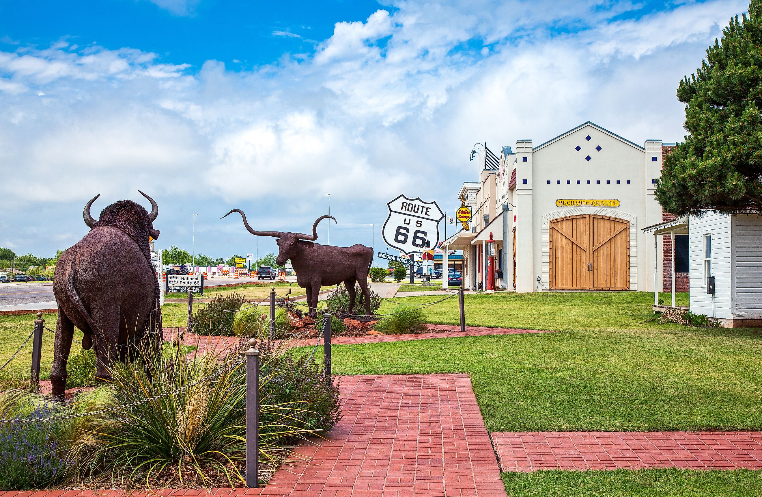 Elk City, Oklahoma on Route 66. Editorial credit: Gimas / Shutterstock.com