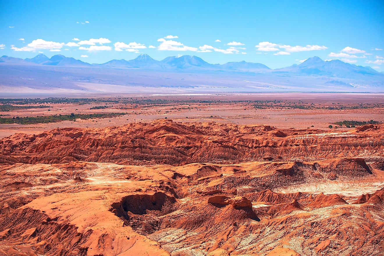 Valle de la Luna (Moon Valley) close to San Pedro de Atacama, Chile. 