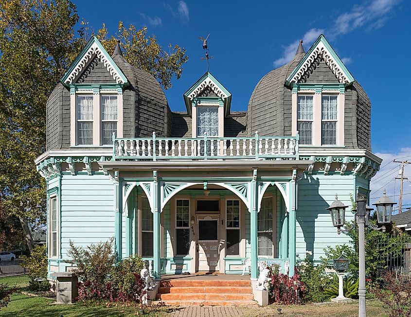 Victorian home in Red Bluff.