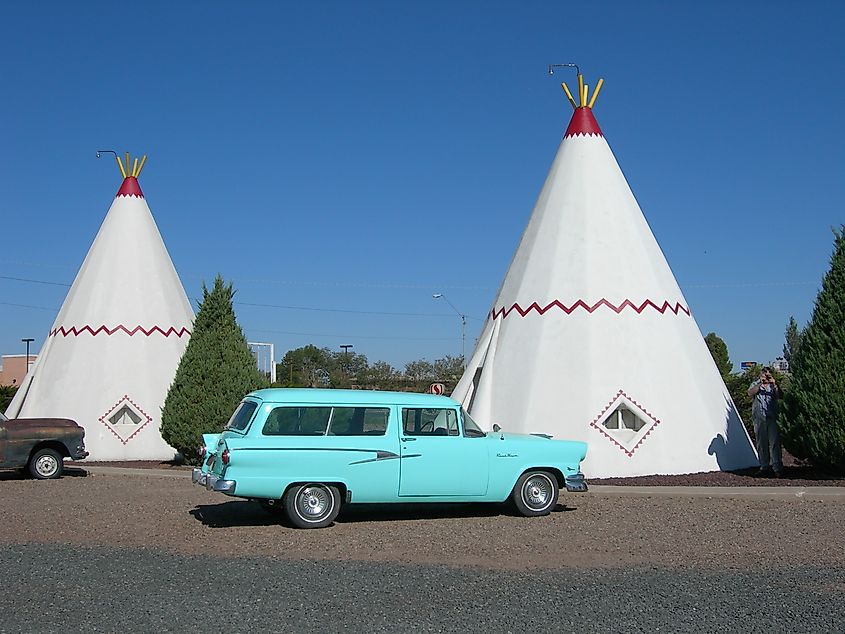 Wigwam Motel in Holbrook, Arizona.